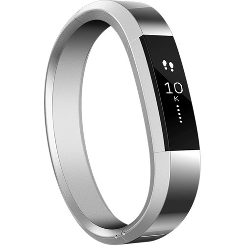 fitbit alta silver band
