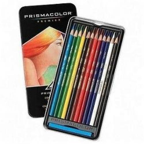 The S T Store Prismacolor Assorted Colors Colored Pencils 12 Count